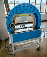 Machine d'emballage automatique haute vitesse HS-P90 pour cartons/palettes avec sangles PP/PET – Équipement logistique d'entrepôt