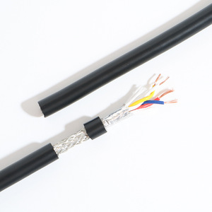 Valvoline Shielded Communication <b>Cable</b> RVVPS 2 Cores 0.2/0.3mm Stranded Conductor Flame Retardant RoHS2.0 - Product Image 1