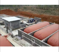 Support de biogaz flexible industriel pliable sacs matériel digesteur bâche PVC Membrane biogaz réservoir de stockage