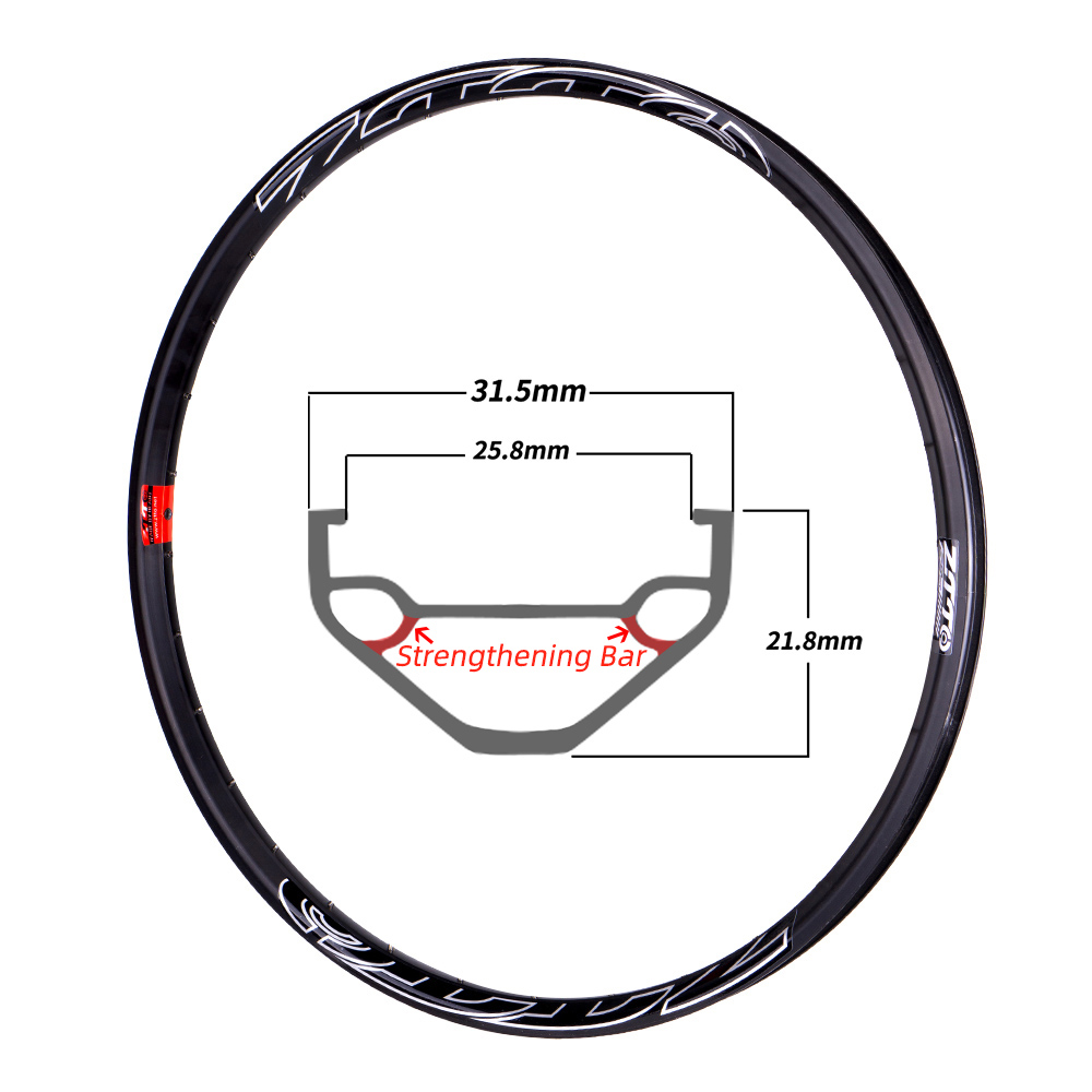 ZTTO MTBバイクホイールセット 29/26/27.5インチ ディスクブレーキ用