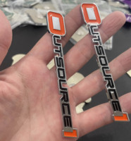 Créez vos propres badges de voiture 3D en métal plaqué, autocollants, impression UV, emblèmes automobiles pour calandre de voiture