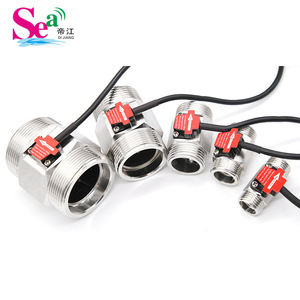 Compteur de débit d'eau en acier inoxydable Dijiang, diamètre du tuyau 4/8/1 pouce, turbine, chauffe-eau/distributeur d'eau, capteur de débit - Product Image 4