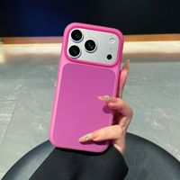 Coque de téléphone antichoc transparente 2-en-1 couleur bonbon pour iPhone 17 Pro Max 16 15, en silicone souple, protection antichoc, effet gelée