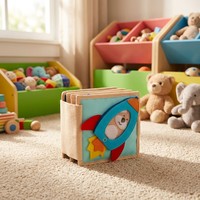 Tableau d'activités Montessori en feutre pour tout-petits, jouet éducatif sensoriel, fournitures professionnelles en gros