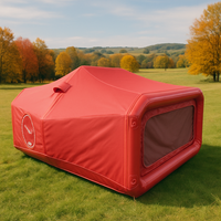 Tente gonflable colorée Tente gonflable personnalisée imperméable portable PVC gonflable Maison de camping Tente de camping extérieur