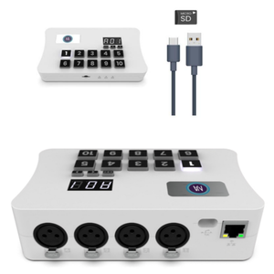 <span class=keywords><strong>Controller</strong></span> DMX con Funzione RDM, Controllo Remoto per iPhone iPad Android, <span class=keywords><strong>USB</strong></span> <span class=keywords><strong>Ethernet</strong></span> Multi-zona <span class=keywords><strong>2</strong></span> Universi con Scheda SD - Product Image 3