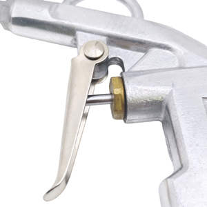 Venta Directa de Fábrica: Kit de Pistola de Aire Comprimido de 5 Piezas, Pistola Sopladora de Aire con Gatillo de Flujo de Aire Variable y Ajustable, Pistola Neumática - Product Image 1