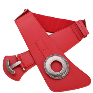 Alfa Damesmode Slanke Riem Taille Riemen Brede Elastische Riemen Voor Dames - Product Image 4