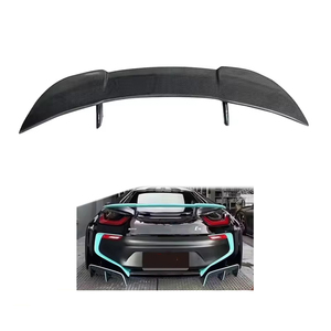 Factory Direct Sale Real Carbon Fiber Tail Fins Fix Rear Spoilers for I8 2013-2018 - Product Image 1