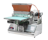 Bonbons de noix de coco petite échelle de laboratoire manuel Mini menthe gommeux chocolat sucette déposant dur fabricant faire Prix de la Machine en Inde