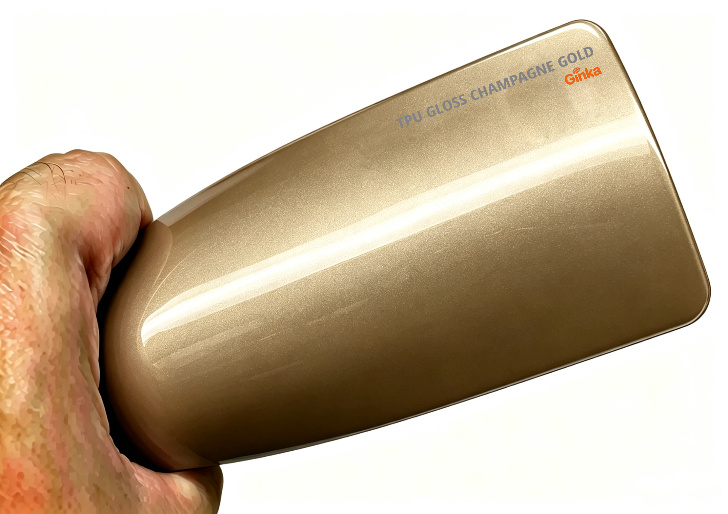 TPU brillant champagne doré