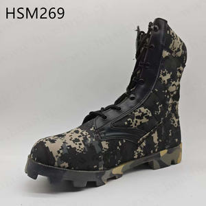 LXG,Ghana Market Popular Camouflage Nylon Fabric Hunting Boots Classic Hottest Low Noise Tactical Patrol Boots HSM269 - Product Image 2