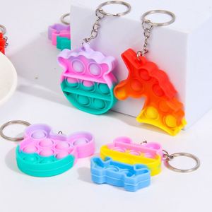 Custom Fingertip Stress-Relief Adorable Decompression Toy, Butterfly-Shaped Spinner With Bubble Pop Feature - Product Image 3