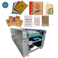 Meilleur Choix – Machine d'impression typographique semi-automatique pour sacs en jute multicolores polyvalents et boîtes à pizza, 4 couleurs, pour centre commercial