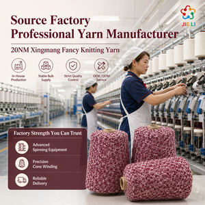 Fil à tricoter mélangé coton, <span class=keywords><strong>Tencel</strong></span>, laine et nylon, texturé étoilé 20NM, vente en gros d'usine, pour hauts tricotés haut de gamme pour <span class=keywords><strong>le</strong></span> quotidien - Product Image 2