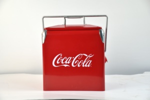 Mát với OEM tùy chỉnh không thấm nước 13L kim loại mát hộp cách điện cứng Cooler với xử lý - Product Image 6