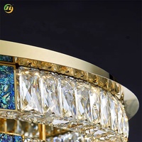 JYLIGHTING Offre Spéciale – plafonnier rond en cristal de haute qualité, design moderne et luxueux