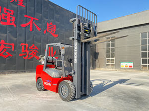 Nueva Llegada, Venta Especial: Montacargas de GLP de 3 y 3.5 Toneladas, Mástil de Elevación <span class=keywords><strong>Libre</strong></span> de 6 Metros, Montacargas de Combustible Dual (Gasolina/GLP) con Motor Japonés NISSAN - Product Image 5