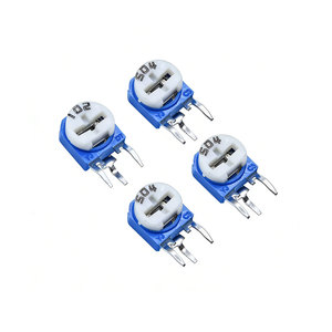 10 piezas Rm063 Rm-063 100 200 500 1k 2k 5k 10k 20k 50k 100k 200k 500k 1m Ohm Potenciómetro Trimmer Trimpot Resistencia Variable - Product Image 1