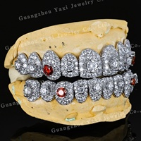 Grillz dentaire personnalisé en argent S925, style Hip Hop, certifié par une tierce partie, bijoux de corps haut de gamme pour hommes et femmes, testé et approuvé