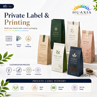 Recyclable Tea Packaging Bags for Organic Tea Brands Custom Printed Kraft Pouches Flexible MOQ Fast Production