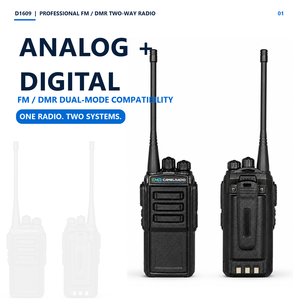 <span class=keywords><strong>Radio</strong></span> Digitale Bidirezionale Professionale CAMELRADIO 4W UHF DMR D1609 400-470MHz 16 Canali 2600mAh Batteria a Lunga Durata Walkie Talkie - Product Image 1