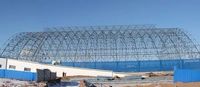 Yunjoin, marco de espacio de acero prefabricado, cúpula de techo y arco, estructura de acero, planta, taller, edificio de almacén