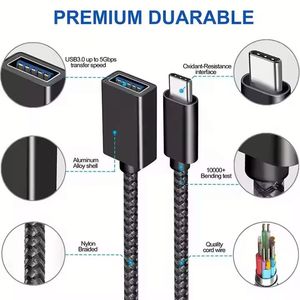 New OTG <b>Adapter</b> Cable <b>Type</b>-<b>C</b> <b>to</b> USB3.0 Mobile Phone Charger Converter for Tablet PC U Disk Card Reader for Laptop - Product Image 5
