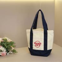 Individuell Bedruckte Logo-Recycling-Einkaufstasche, Schwere Canvas-Tasche, Große Personalisierte Wiederverwendbare Baumwoll-Einkaufstasche