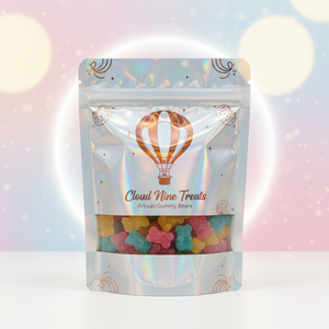 Sachet Doypack Kéto en <span class=keywords><strong>Film</strong></span> Métallisé Caramel Doux, Ziplock, Barrière Lumière, pour Garde-Manger, 16oz, Approuvé FDA - Product Image 1