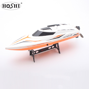 Novo Hoshi H105 H103 2.4G 2CH Barco de corrida de alta velocidade <span class=keywords><strong>RC</strong></span> com interruptor de modo Auto-rectificável <span class=keywords><strong>RC</strong></span> navio brinquedo de controle remoto presente para crianças - Product Image 4