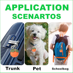 Dễ thương GPS Tracker Trường hợp với Keychain Vòng PU Leather keyholder Tương thích với cho aritag mở đóng cửa loại cho các phím - Product Image 5