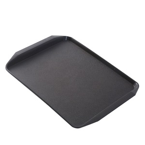 Rectangular Serving <b>Tray</b> Brownish Orange Solid Color For Hotel Food And <b>Tea</b> Use - Product Image 5