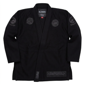 Kimono classique Shoyoroll pour BJJ, blanc, 100% coton, unisexe adulte, durable, tenue de judo, vêtements d'arts martiaux - Product Image 2