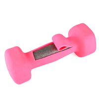 Haltères hexagonaux en fonte trempée PVC de qualité supérieure, antidérapants, légers, plusieurs tailles, pour femmes, fitness à domicile