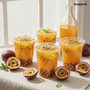 Sirop de fruit de la passion 5kg Bouteille Halal HACCP Végétarien pour les magasins de Bubble Tea et de Milk Tea OEM - Product Image 5