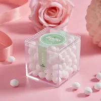 China Factory Direct 80g Flower Kissing Candy Customizable Logo Sugar Free Mint Fresh Breathing Candy
