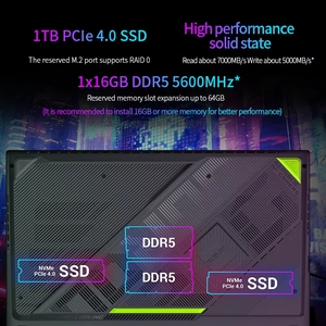 ราคาโรงงาน โน้ตบุ๊คเกมมิ่ง Rog Gun God 8 รุ่นใหม่ พร้อมการ์ดจอ Rtx 4060 แรม Ddr5 หน้าจอ 2560*1600 ขนาด 16 นิ้ว ความละเอียด 2.5k - Product Image 4