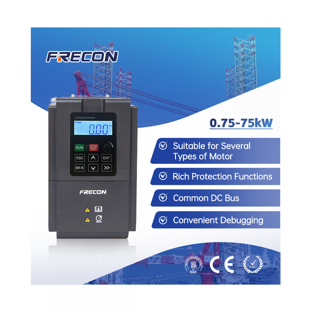 High Quality Low Frequency of 220 Phase Mini VFD Variable Frequency Drive Converter for Motor Speed Control Frequency Inverter