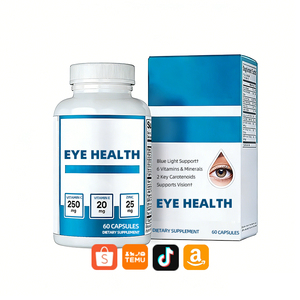 Capsules pour la santé des yeux naturelles avec de la lutéine <span class=keywords><strong>et</strong></span> de l'extrait de <span class=keywords><strong>myrtille</strong></span> pour soulager la fatigue oculaire quotidienne <span class=keywords><strong>et</strong></span> protéger la vue - Product Image 1
