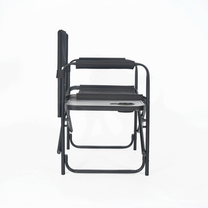 Chaise pliante de réalisateur en aluminium à hauteur réglable, portable, pour le camping, la pêche, le jardin, les loisirs - Product Image 3