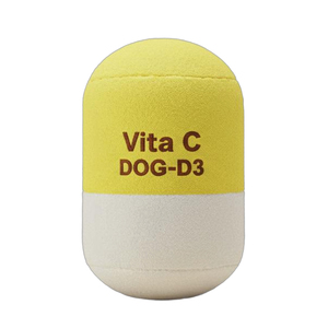 Juguete de perro de peluche vitamínico ecológico con suministros para mascotas chirriantes serie 1 - Product Image 3