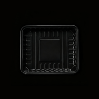 Boîtes en plastique PP de qualité alimentaire, emballages rectangulaires jetables sur mesure pour usage industriel (viande, nouilles)