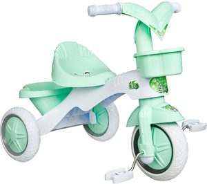 <span class=keywords><strong>Tricycle</strong></span> en plastique pour enfants de 1 à 4 ans, premier vélo pour bébé, voiture à roulettes pour bébé, roues souples et silencieuses, modèle tendance, utilisé à la maison, pas cher - Product Image 3