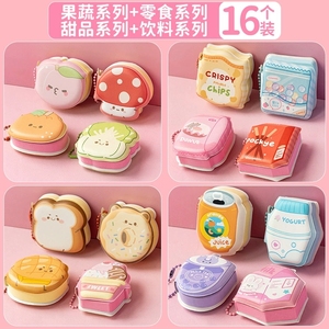 Juego creativo de notas adhesivas de papel, blocs de notas con forma de animal de comida bonita, papelería portátil para suministros de toma de notas frescas - Product Image 6