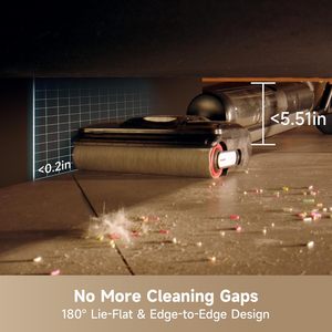 Original para Aspiradora en Seco y Húmedo Dreame H12 PRO FlexReach 180 °   Máquina Limpiadora de Pisos Lie-Flat con 194 ° Autolimpieza en Caliente - Product Image 2