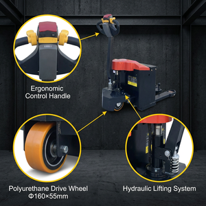 Transpallet Elettrico ZHONGLI da 1,5T a Prezzo di Fabbrica, Carrello Elevatore Manuale con Batteria al Litio per Movimentazione Industriale - Product Image 2
