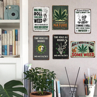 Póster Metálico Personalizado al por Mayor con Impresión UV para Decoración del Hogar, Letreros de Pared para Bares, Letreros Metálicos de Estaño Vintage Retro