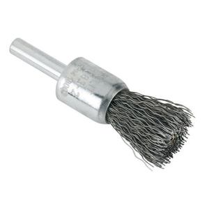 Hoge Kwaliteit Staaldraad Borstel 12Mm Eindborstels Voor Het Verwijderen Van Roest Verf En Schaal - Product Image 1
