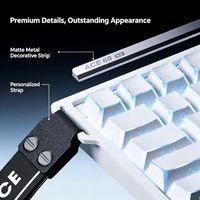 Teclado para Juegos OEM ODM Ace 68 V2 con Activación Rápida, 65 Interruptores Magnéticos de Efecto Hall, Actuación Ajustable de 0.001 mm, Frecuencia de Sondeo de 8K, RGB B